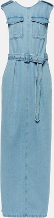 Dries Van Noten Denim maxi dress