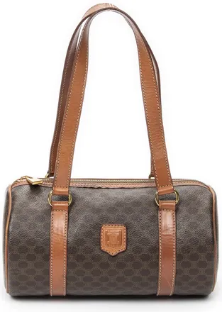 Celine Pre-owned Womens Vintage Barrel Bag Shoulder Bag - Brown - One Size