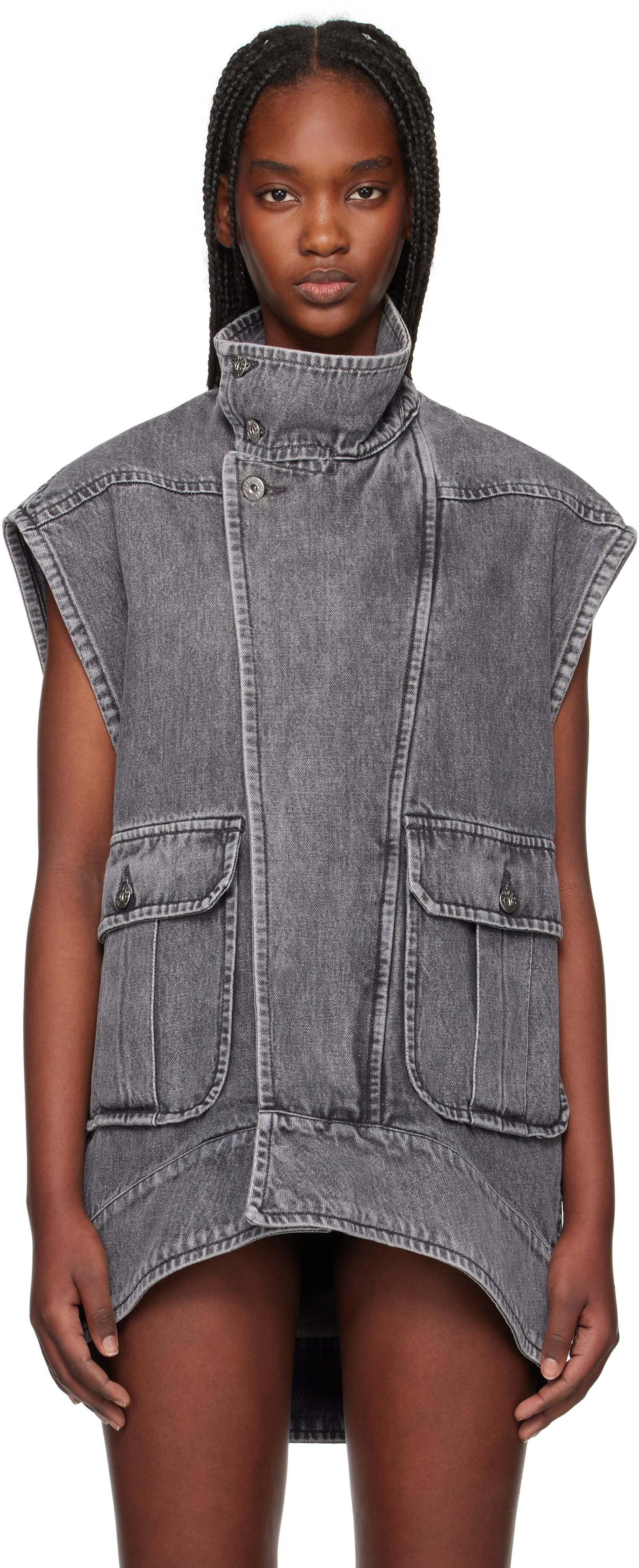 ベスト・ジレ JW ANDERSON Women Vests JO0248PG1717001 White JW ANDERSON Anchor embroidery vest - Wendela van Dijk