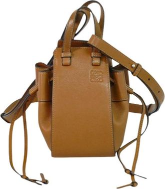 Loewe Pre-owned Bucket Bags, female, Brown, Size: ONE SIZE Pre-owned Bucket Bag