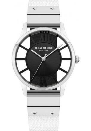 Kenneth Cole Womens KCWLA2106001 Ladies Classic Watch and Strap Gift Set - Silver - One Size