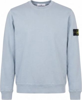 Stone Island Crewneck Sweatshirt - Heren - Sweatshirts - Grijs - S - Katoen - Hoodies & sweatvesten
