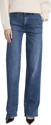 Frame Denim Straight Trouser Jean In Foxley