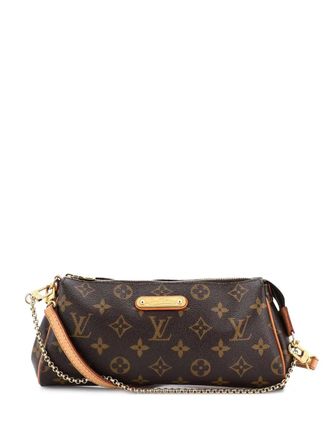 Louis Vuitton Eva Handbag Monogram Canvas clutch bag - Marrone
