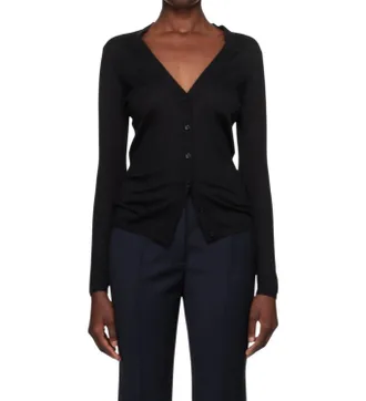Gabriela Hearst Tori Cardigan In Black