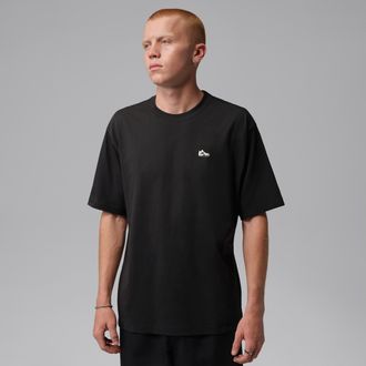 Nike Jordan Mens Jordan Sneaker Patch T-Shirt in Black | IF3107-045