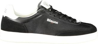 Blauer Polyurethane Mens Mens Sneaker