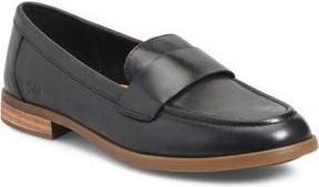 Børn Apron Toe Loafer in Black Fullgrain at Nordstrom Rack, Size 6