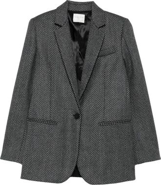 Forte_Forte Dames, Jassen, Grijs, Maat: XS Wol