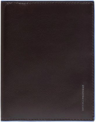 Piquadro Leather passport holder - Heren - Kantoorartikelen - Bruin - ONE Size - Home