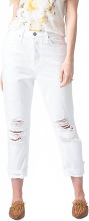 Frame Denim Le Pegged Jean In Blanc Voyage