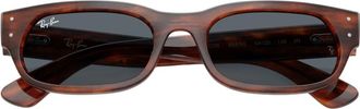 Ray-Ban Onregelmatige Zonnebril - unisex - Zonnebrillen - Bruin - 54 MM - Accessoires