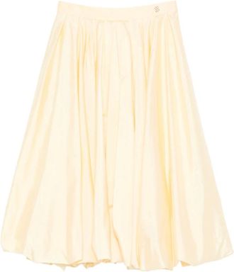 Curiel Midi Skirts, female, Yellow, Size: XS Skirt
