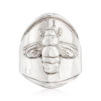 Ross-Simons Italian Sterling Silver Bee Ring