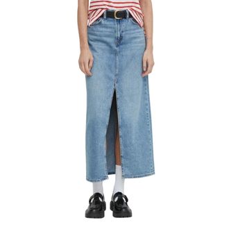 Levi's Dames, Rokken, Blauw, Maat: W24 Katoen