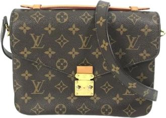 Louis Vuitton Vintage, unisex, Bruin, ONE Size, Pre-owned Vintage Monogram Shoulder Bag