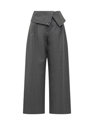 J.W.Anderson Grey Wide Leg Flat Front Pants