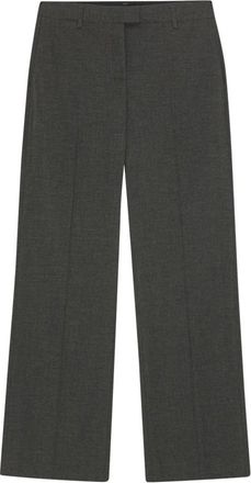 Birgitte Herskind Jack Pants - Dames - Wijde Broeken - Grijs - S - Leer - Broeken