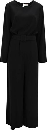 P.A.R.O.S.H. P.a.r.o.s.h., Jumpsuits & Playsuits, Dames, Zwart, M, Belted Jumpsuit