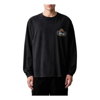 Rhude Tops, Heren, Zwart, L, Long Sleeve Tops