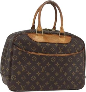 Louis Vuitton Pre-owned Handbags, female, Brown, Size: ONE SIZE Pre-owned Canvas Handbag