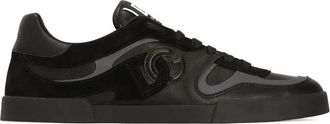Dolce & Gabbana Portofino Sneaker - Heren - Sneakers - Zwart - 41 1/2 EU - Katoen - Schoenen
