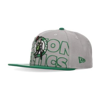 New Era Boston Celtics NBA Draft Cap - Heren - Petten - Grijs - ONE Size - Polyester - Accessoires