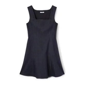 Motivi Dames, Jurken, Blauw, Maat: XS Denim