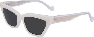 Liu Jo LJ781S 102 Womens Sunglasses White Size 55