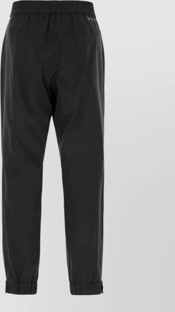 Moncler nylon trousers adjustable cuffs zip pocket