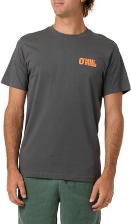 O'Neill Sun Stack Cotton Graphic T-Shirt in Dark Shadow at Nordstrom, Size Xx-Large