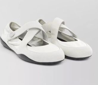 Tory Burch suede ballerina shoes