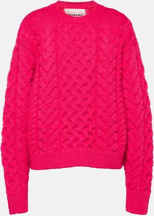 Isabel Marant Jake cable-knit wool-blend sweater