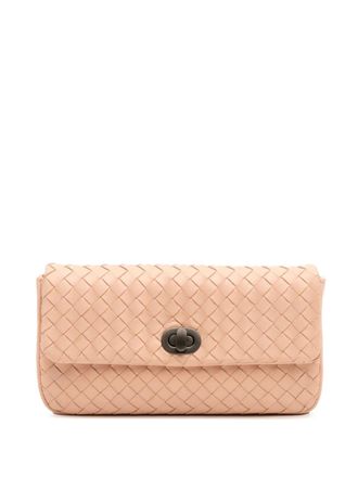 Bottega Veneta 2012-2025 Nappa Intrecciato clutch bag - women - Nappa Leather - One Size - Brown