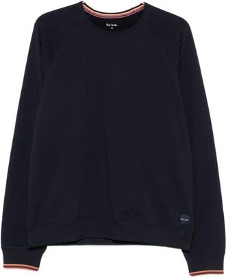 Paul Smith Navy Blue Solid Sweatshirt