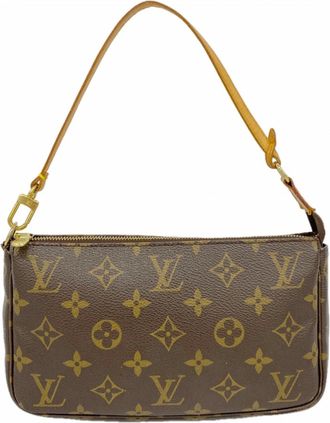 Louis Vuitton Brown Pouch (Pre-Owned)