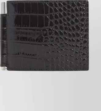Tom Ford crocodile-embossed leather wallet