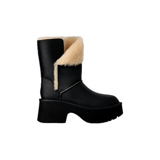 UGG Esmee Leather Boot Black 1172590-BLK Womens