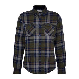 Barbour Snowcap Fitted Shirt Olive - Heren - Casual Overhemden - Veelkleurig - M - Katoen - Overhemden