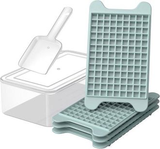 OEM Mini Cubitos Hielo Congelador: Cubitos Hielo Granulados Gguw Cubitos Hielo, Cubitos Hielo Triturados 4 &times; 117 Cubitos, Cubitos Hielo F&aacute;cil Extraer