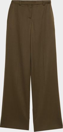 Stella McCartney Tailored Wool Wide-Leg Trousers