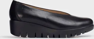 Wonders Womens Fly Shoe In Velvet Black
