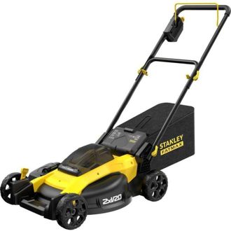 Stanley Tecnolog&iacute;a De Jardiner&iacute;a - Cortac&eacute;sped Aku 18v, Alcance 50 Cm, Con Desplazamiento, 2x Bater&iacute;a 4,0 Ah Li-ion, Cargador Sfmcmw2651m-qw