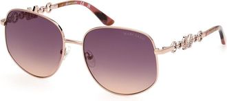 Guess GM00003 28Z Womens Sunglasses Gold Size 59