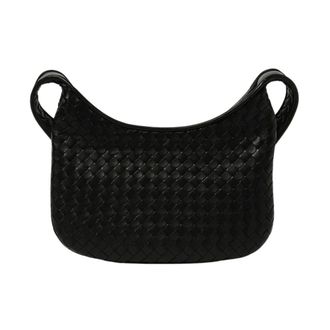 Bottega Veneta Shoulder Bags, male, Black, ONE SIZE, Woven Shoulder Bag