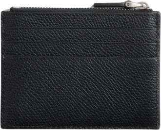 Valentino VLogo Signature Portemonnee - Heren - Portefeuilles - Zwart - ONE Size - Leer - Accessoires