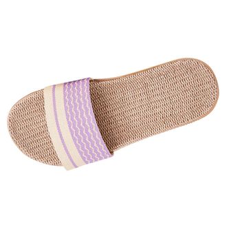 Generic cfpqv Slippers Womens Mens Linen Slippers Slides Summer Slippers Lightweight Summer Shoes Slippers Mules Non-Slip Felt Slippers Flat Cotton Slippers F