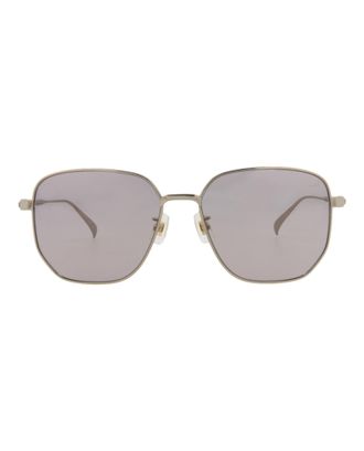 Dunhill Square-Frame Titanium Sunglasses