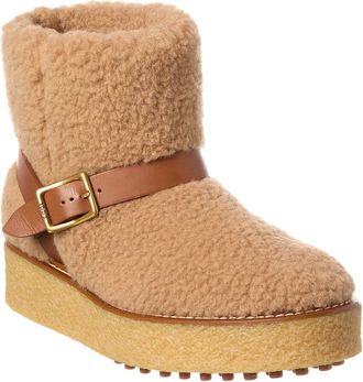 Tod's Tods Flatform Wool Boot