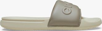 Crocs Womens Crocs CROCS ALL DAY Womens Sliders Bone/Taupe - Cream - Size: 4